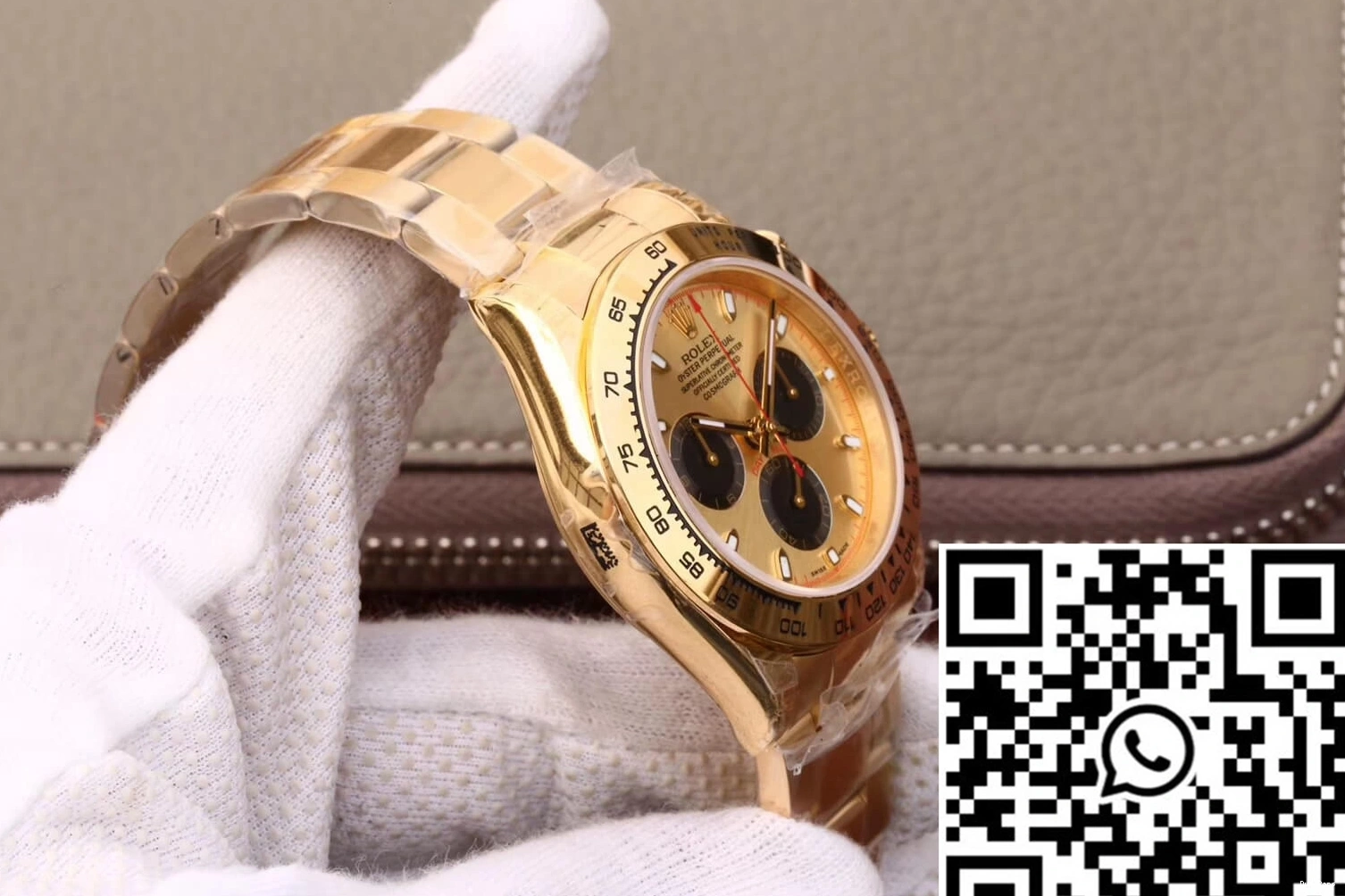 Daytona Yellow 116508 Gold Dial Factory Cosmograph JH Rolex 0304